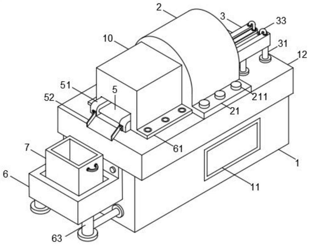 Protection device of thread rolling machine