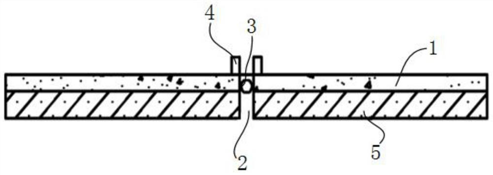 Maintenance construction method for high-toughness mute thin overlay of urban road and bridge