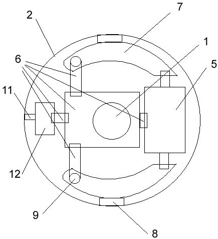 Braking system for vertical axis wind turbine and wind turbine