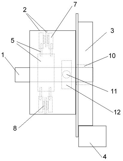 Braking system for vertical axis wind turbine and wind turbine