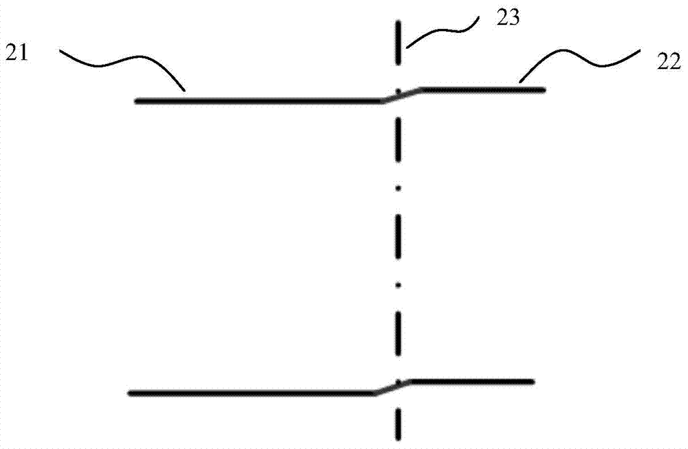Inclined scanning stitching method of write-through lithography system