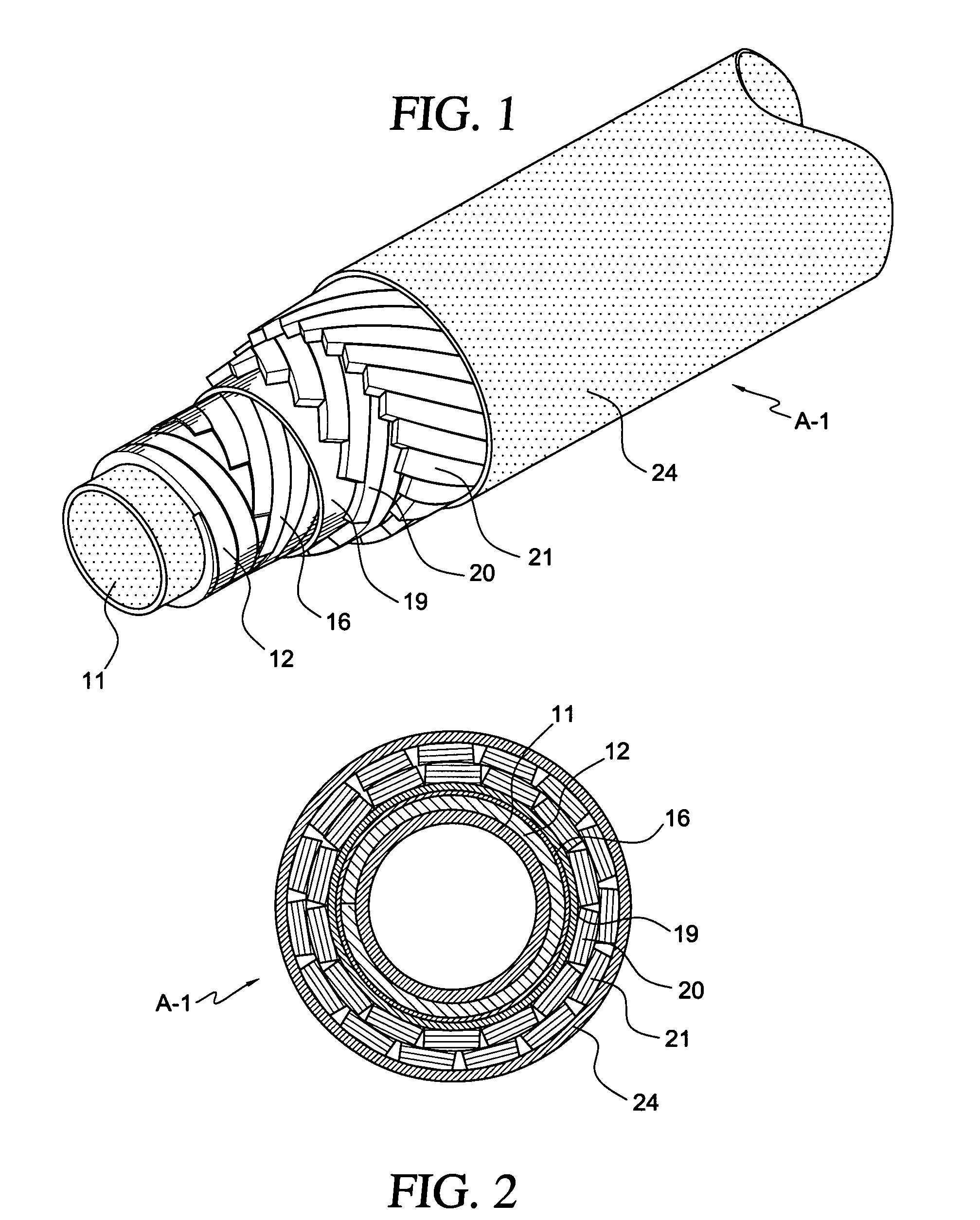 Free venting pipe and method of manufacture
