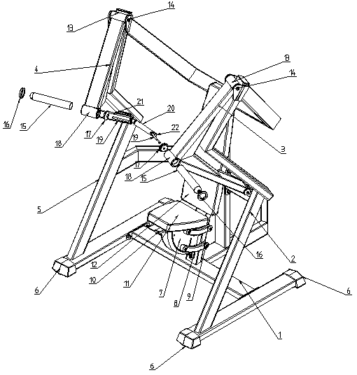 Chest and abdomen endurance training equipment and manufacturing method thereof