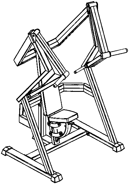 Chest and abdomen endurance training equipment and manufacturing method thereof