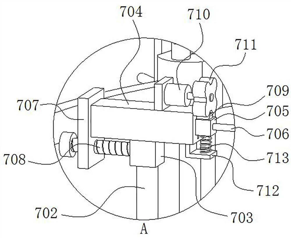 A metal material ring welding machine