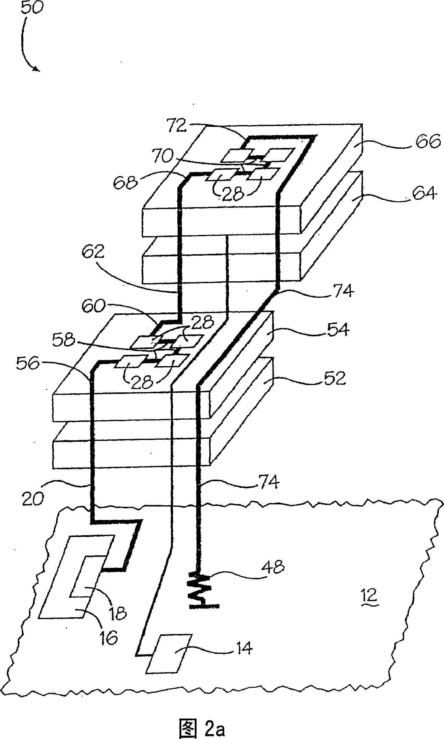 Low profile, high density memory system