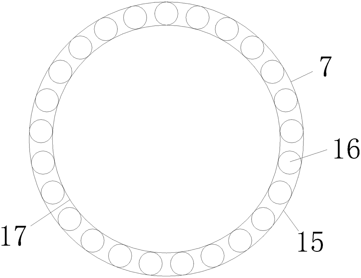 Ink stirring device for printing production