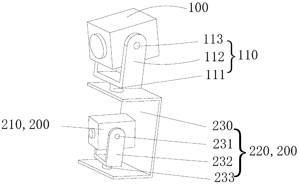 Security camera equipment with intelligent violation warning function and method