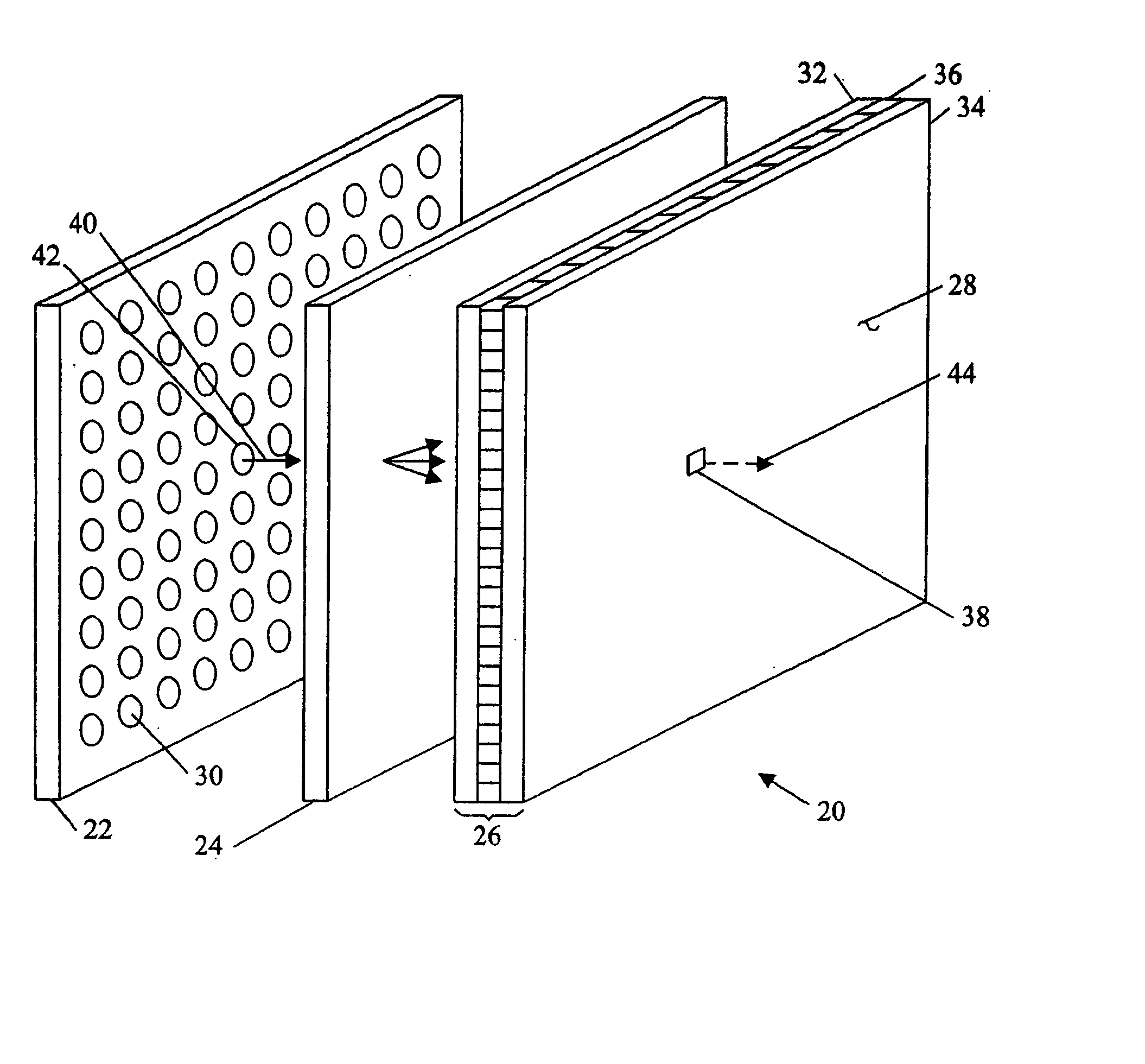 Liquid crystal display with modulated black point