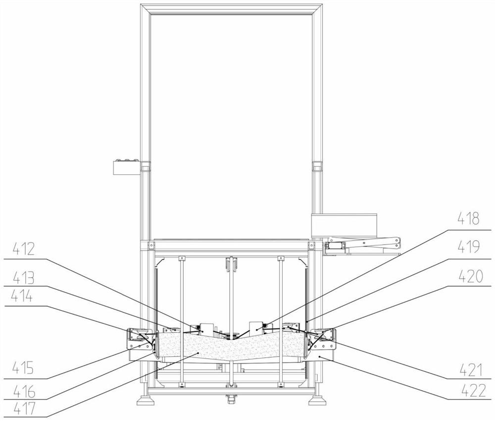 Sitting type towel drawing comprehensive leg rubbing device for assisting old people in bathing