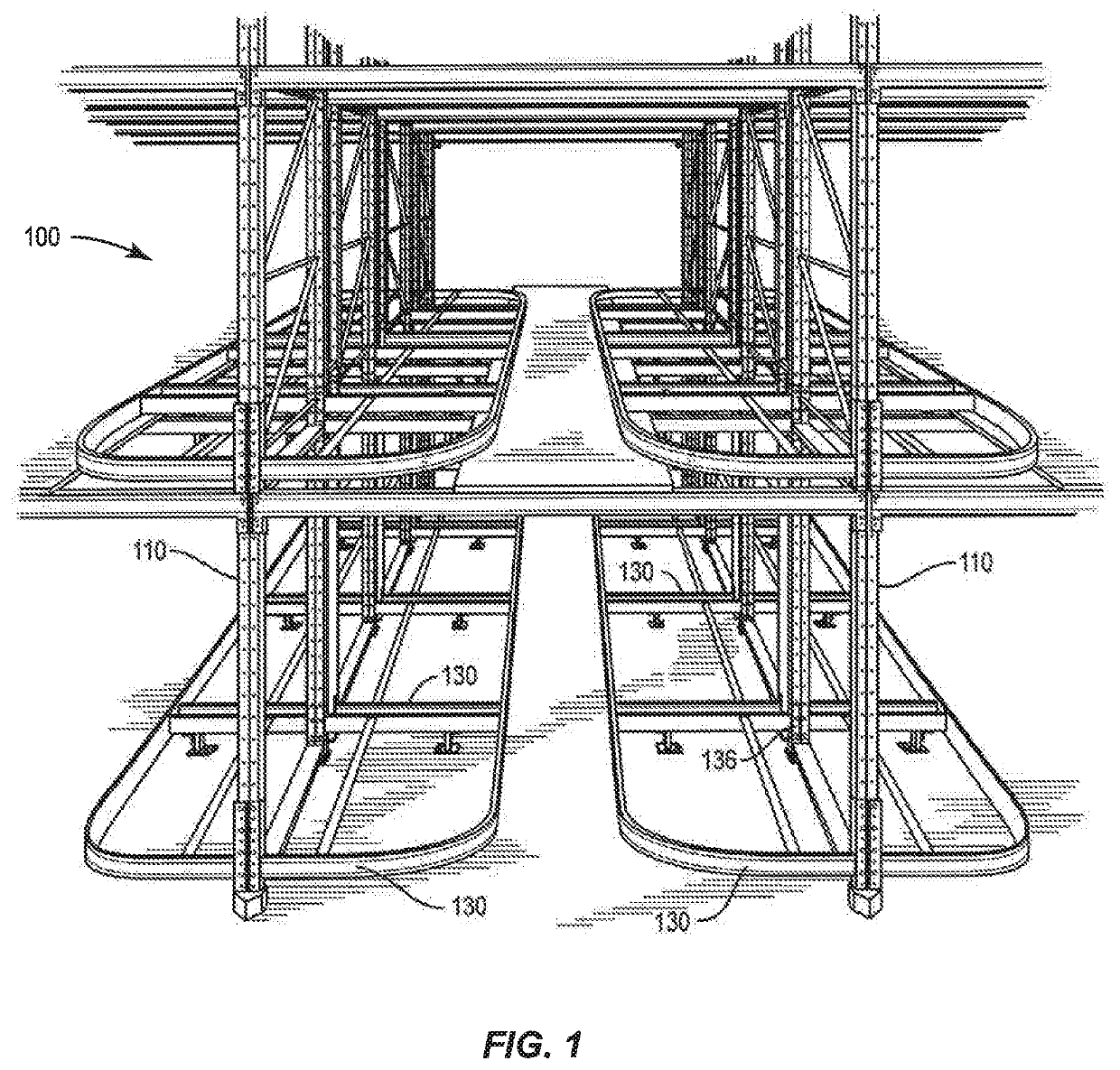 Structural member with stabilizing protrusions