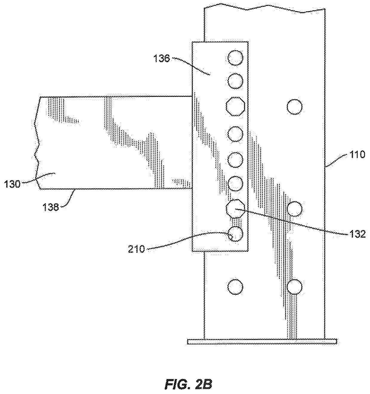 Structural member with stabilizing protrusions