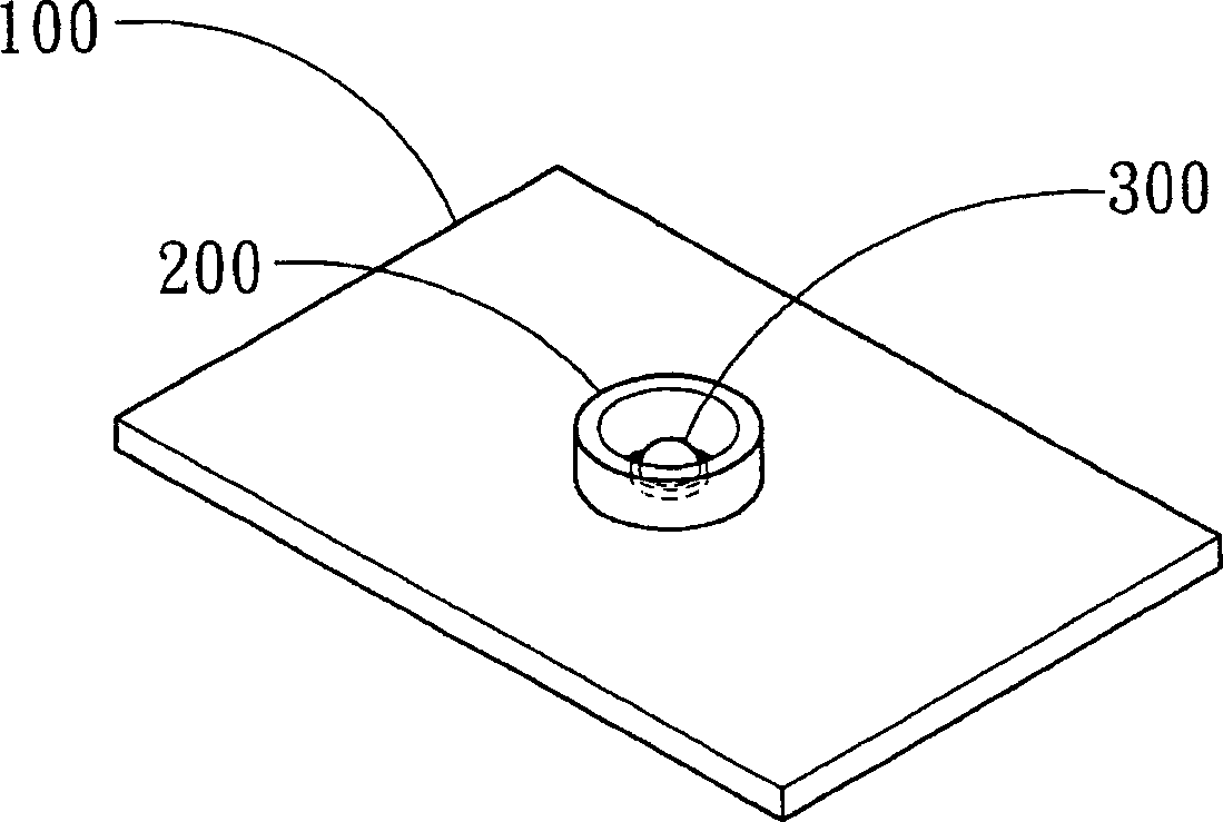 Base with ring-body and producing method