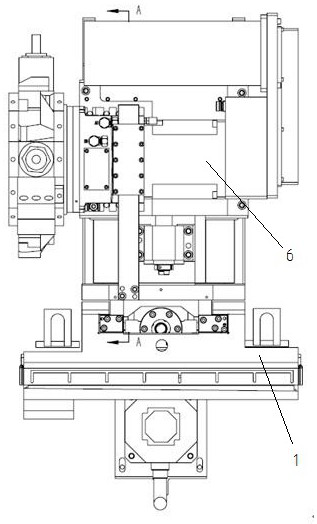 Y-axis mechanism of turning and milling composite machine tool