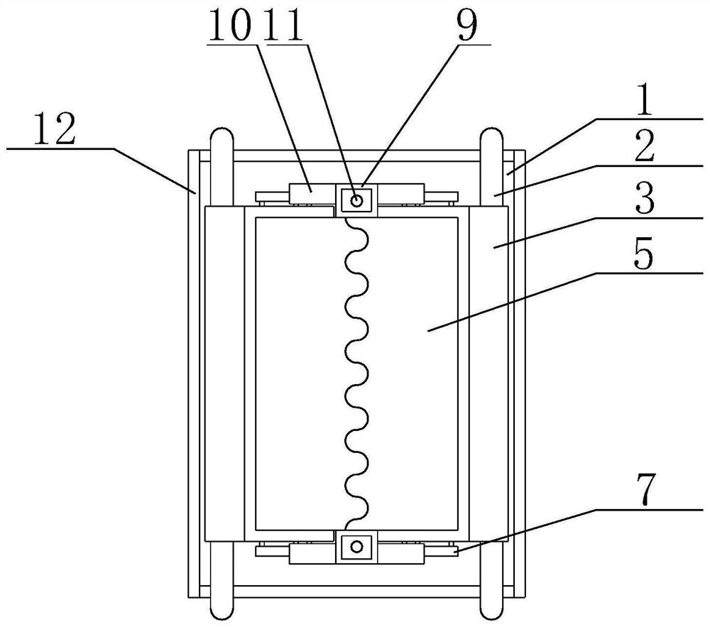 A production mold for solidifying mud composite board