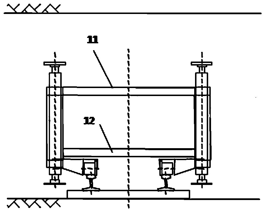 Rail type car loader