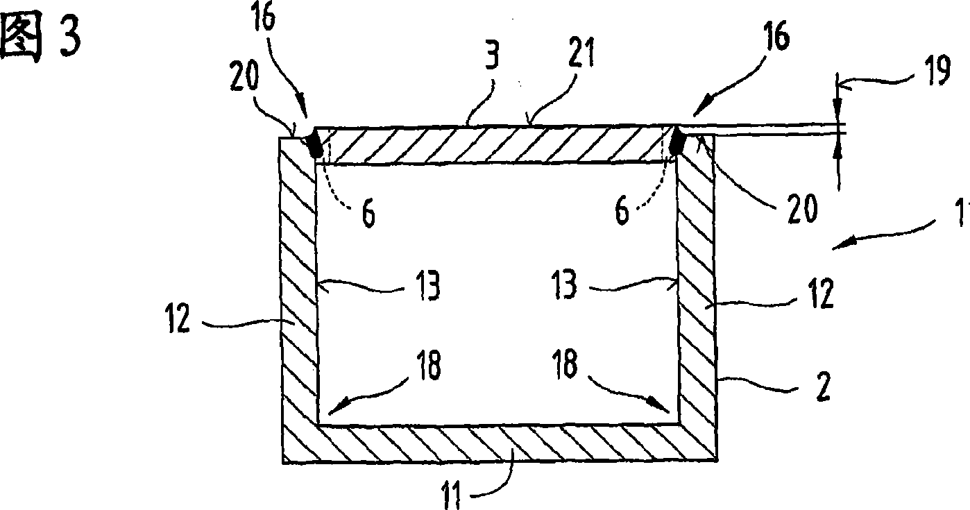 Multi-piece part composed of metal element and manufacturing method thereof