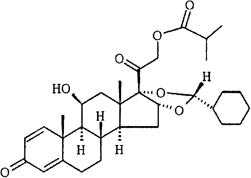 Preparation method of ciclesonide