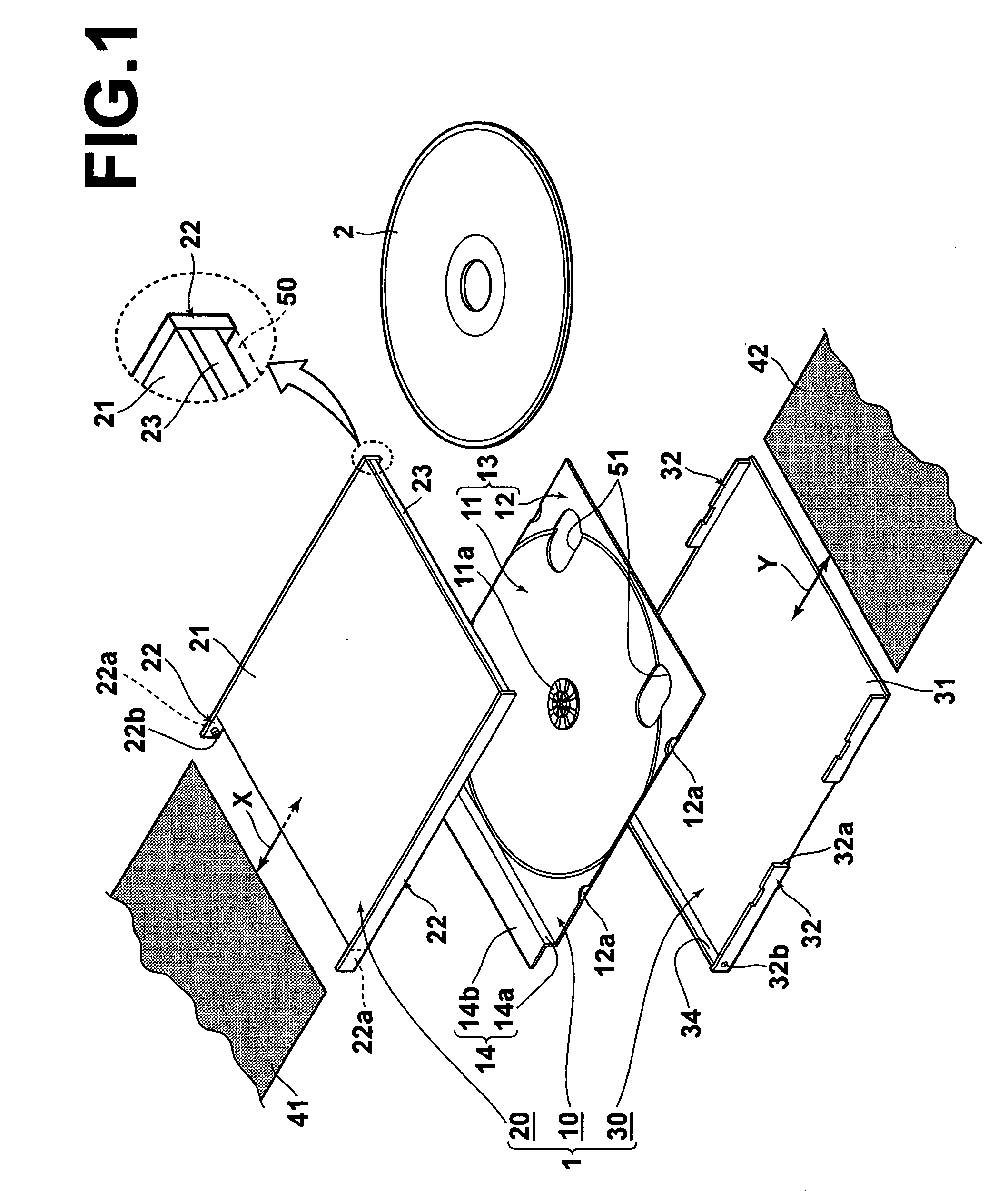 Disk housing case