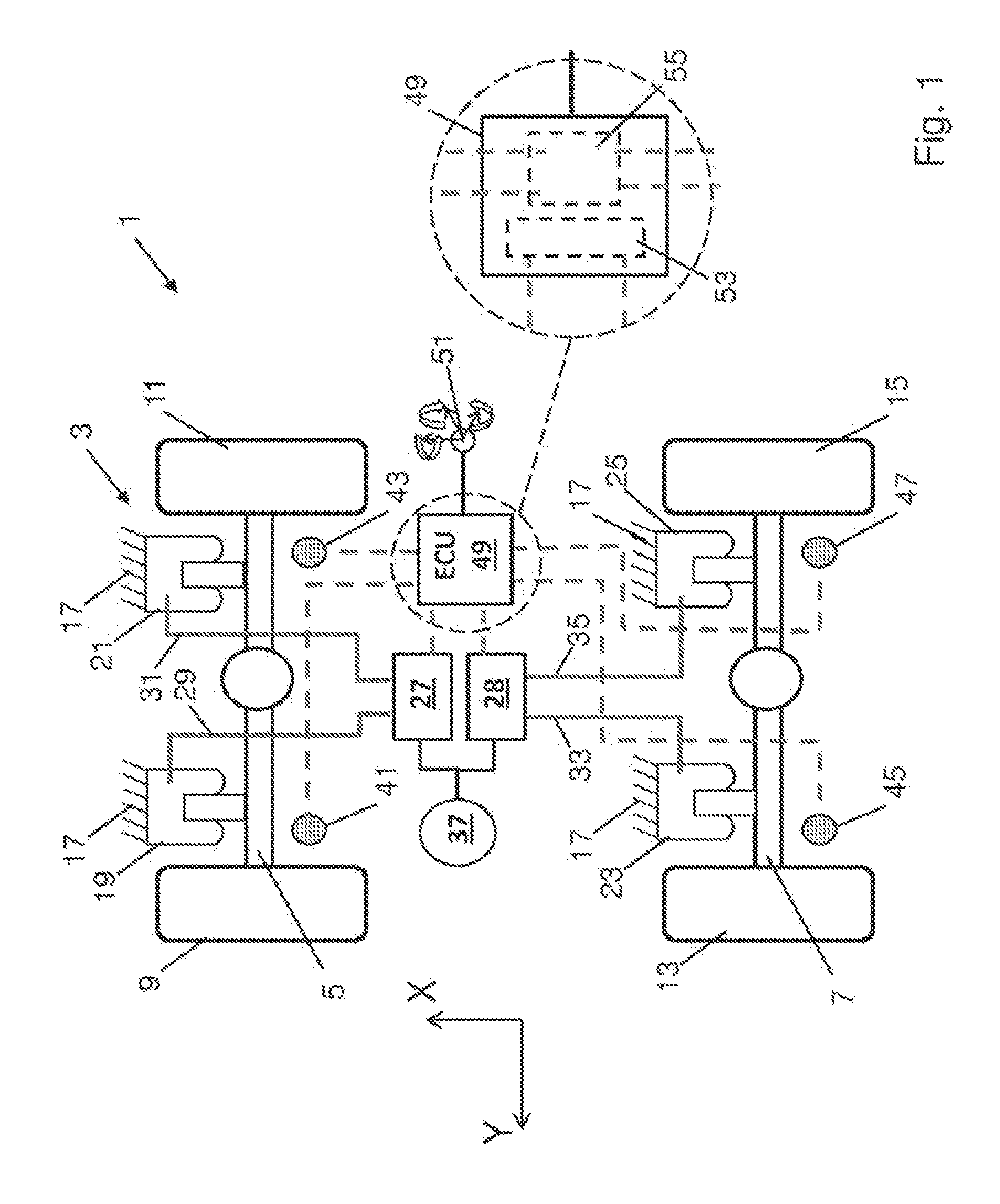 Control system for a vehicle suspension