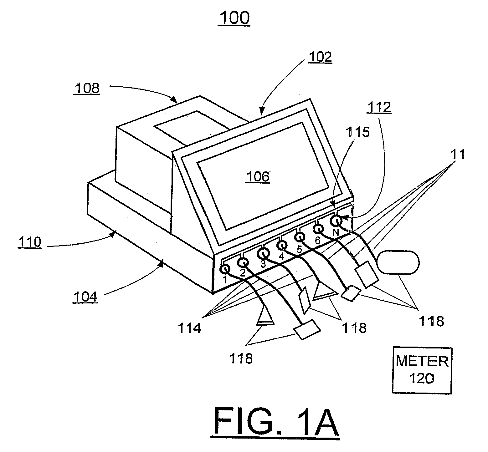 Method and Apparatus for Implementing Patient Data Download for Multiple Different Meter Types