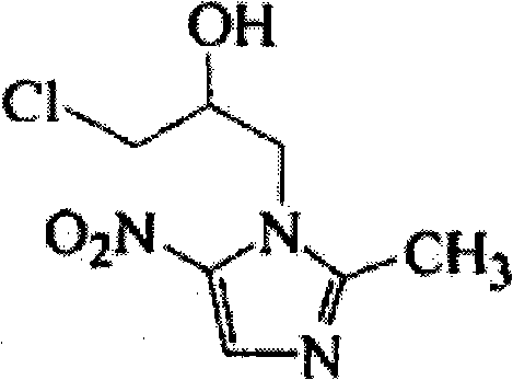 Ornidazole sustained-release dropping pill and preparation method thereof