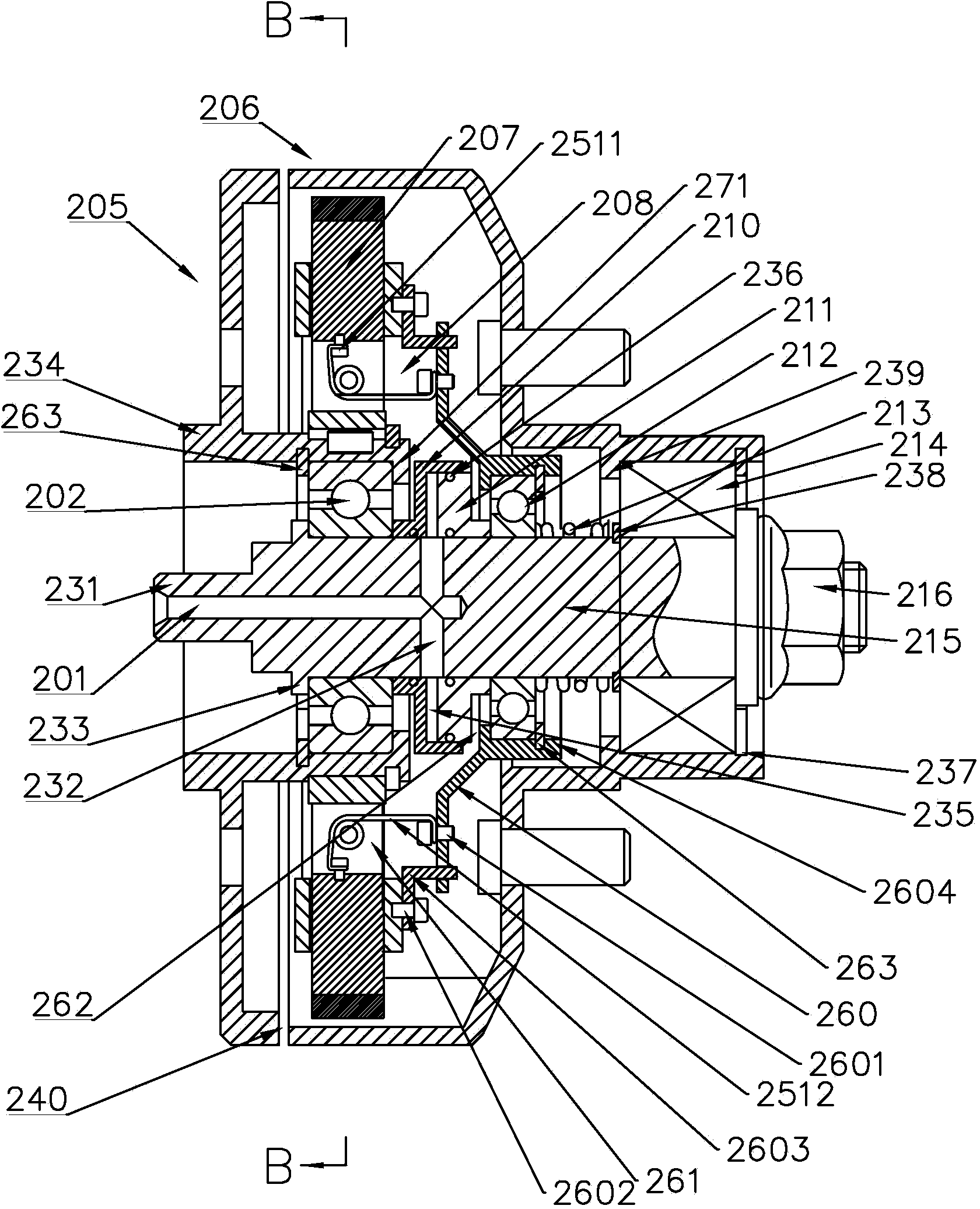 Pneumatic centrifugal clutch and manufacturing method thereof