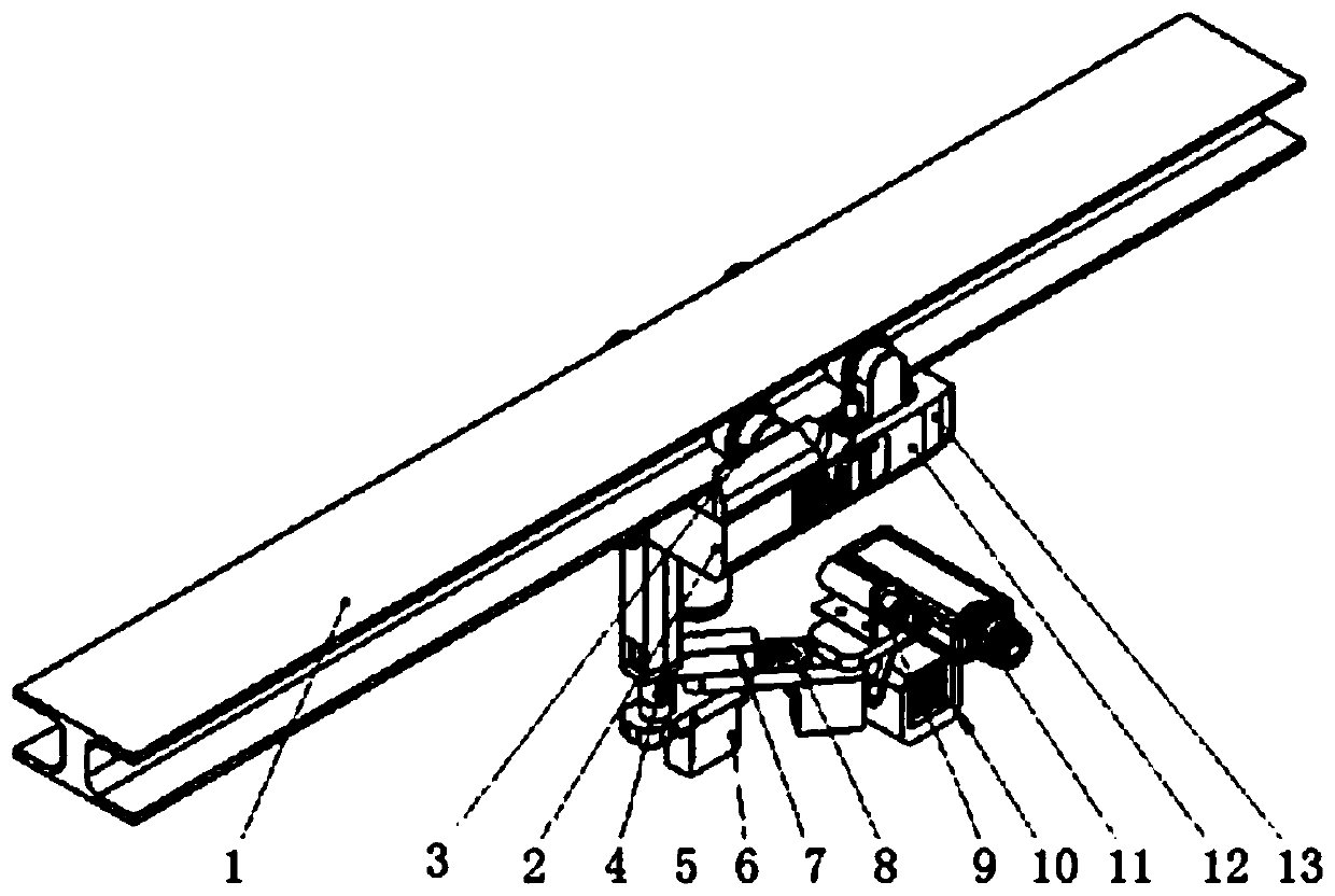 Tunnel safety detection robot