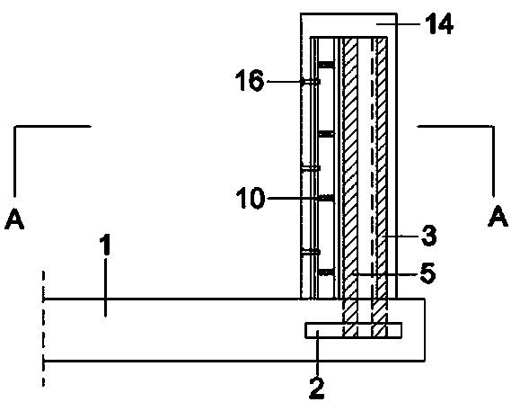 Viaduct anti-collision energy dissipation fence