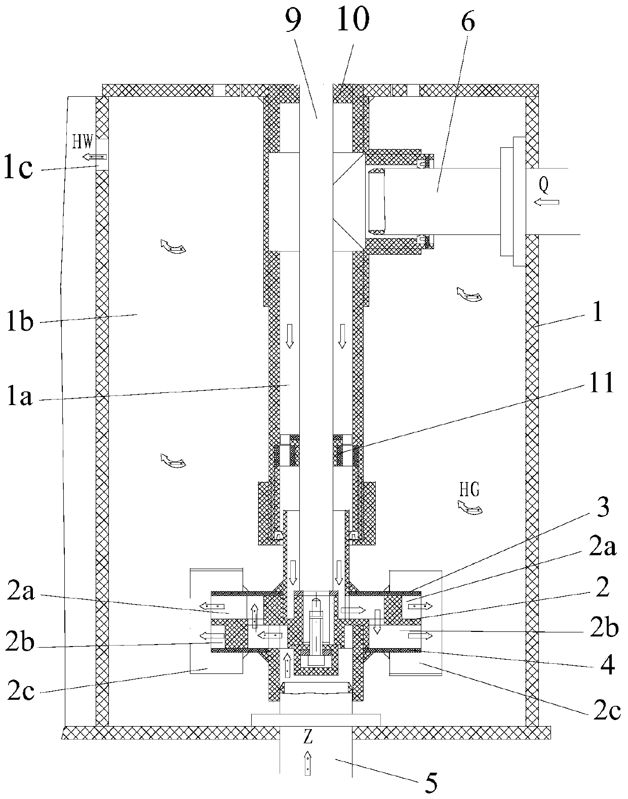 Extraction method and device