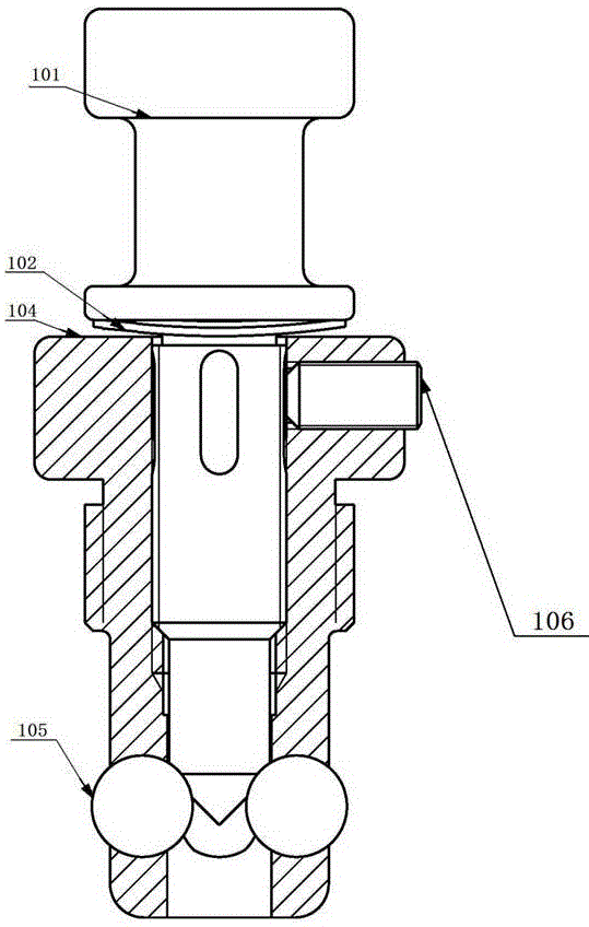 Connecting structure capable of being rapidly mounted and dismounted