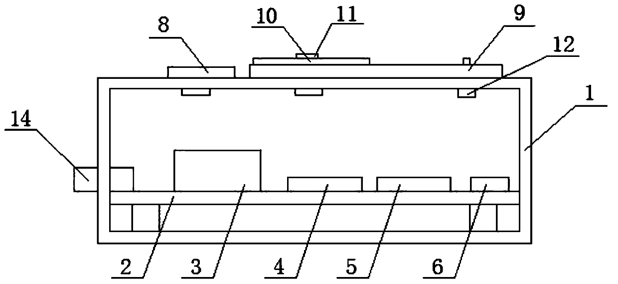 Intelligent home system based on internet, and control method