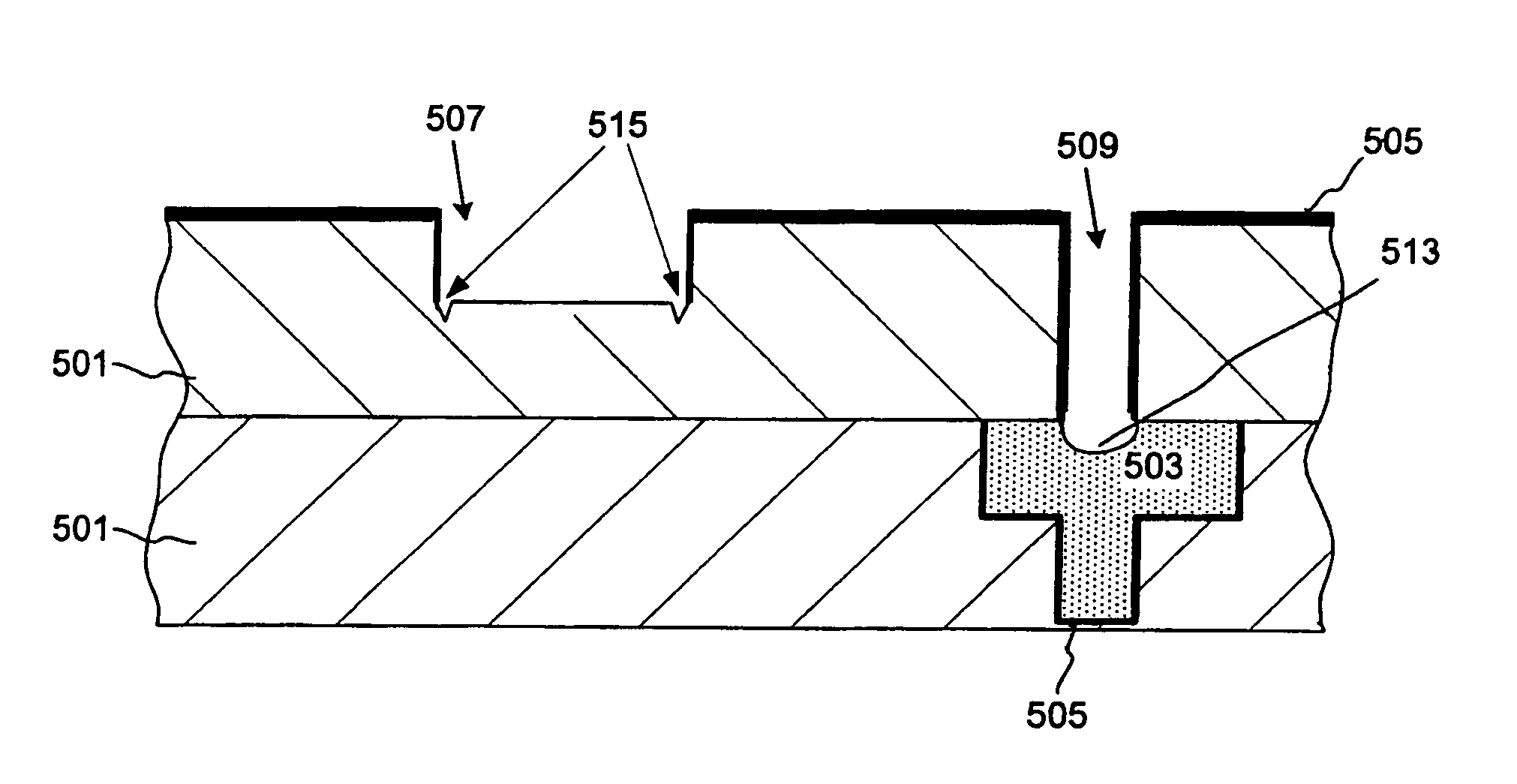 Resputtering process for eliminating dielectric damage