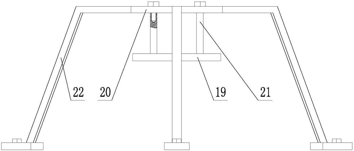 Semi-continuous casting device and method for a three-layer clad ingot