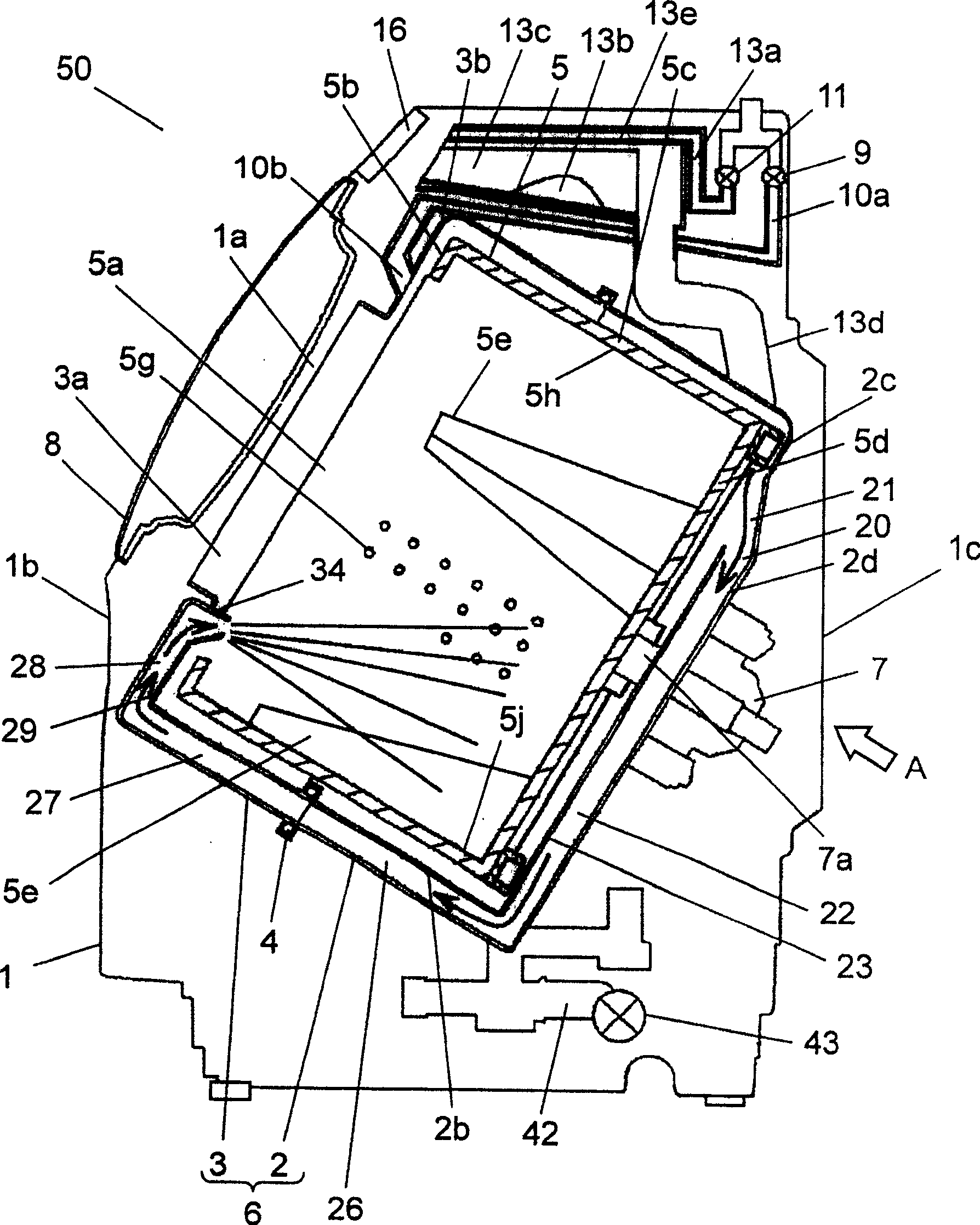 Drum-type washing machine and washing method using the same