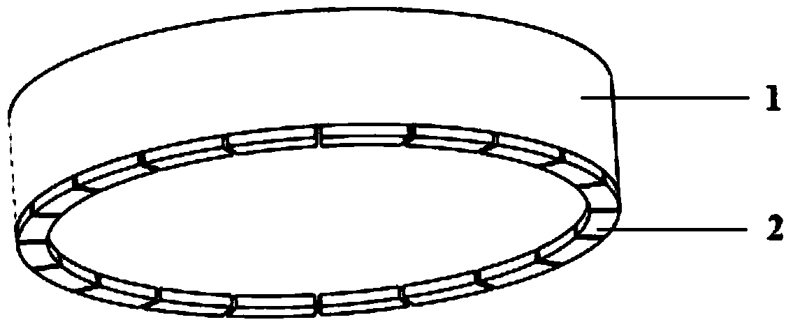 Wavefront active compensating device of optical system