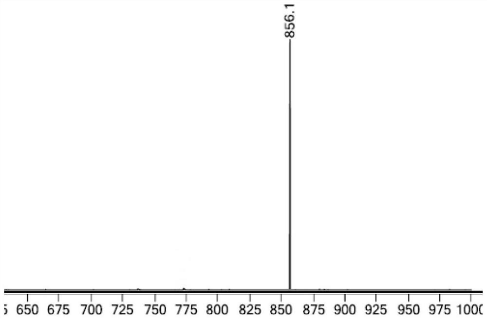 One-dimensional organic semiconductor nanomaterial with fluorescence response to soman as well as preparation method and application of one-dimensional organic semiconductor nanomaterial