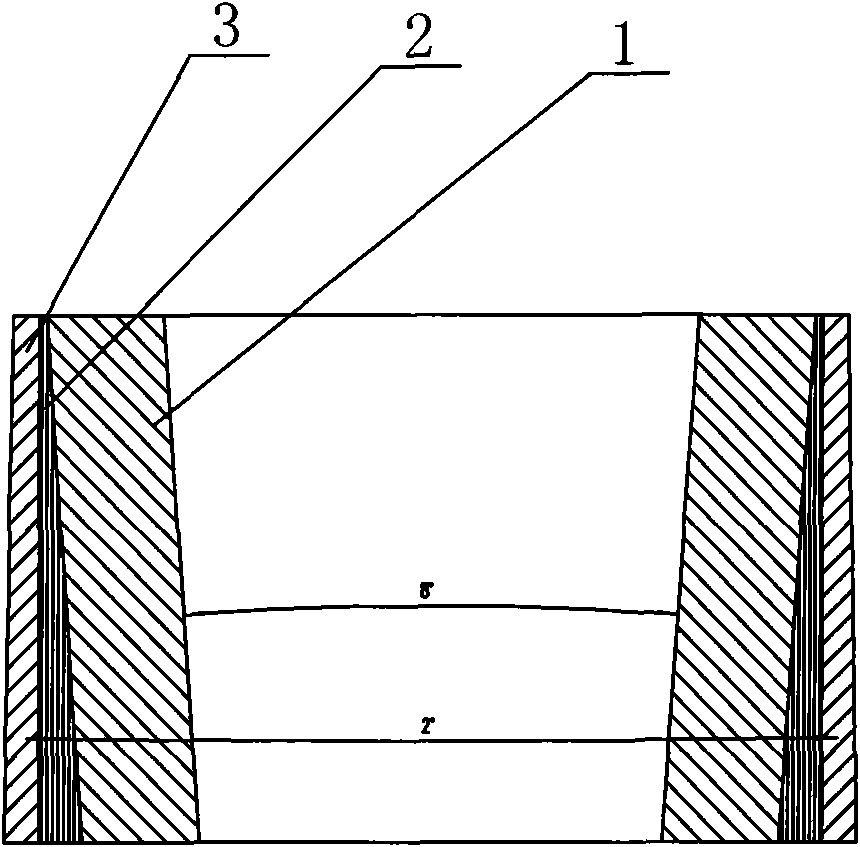 Arrangement structure of copper wires in wire rewinding machine