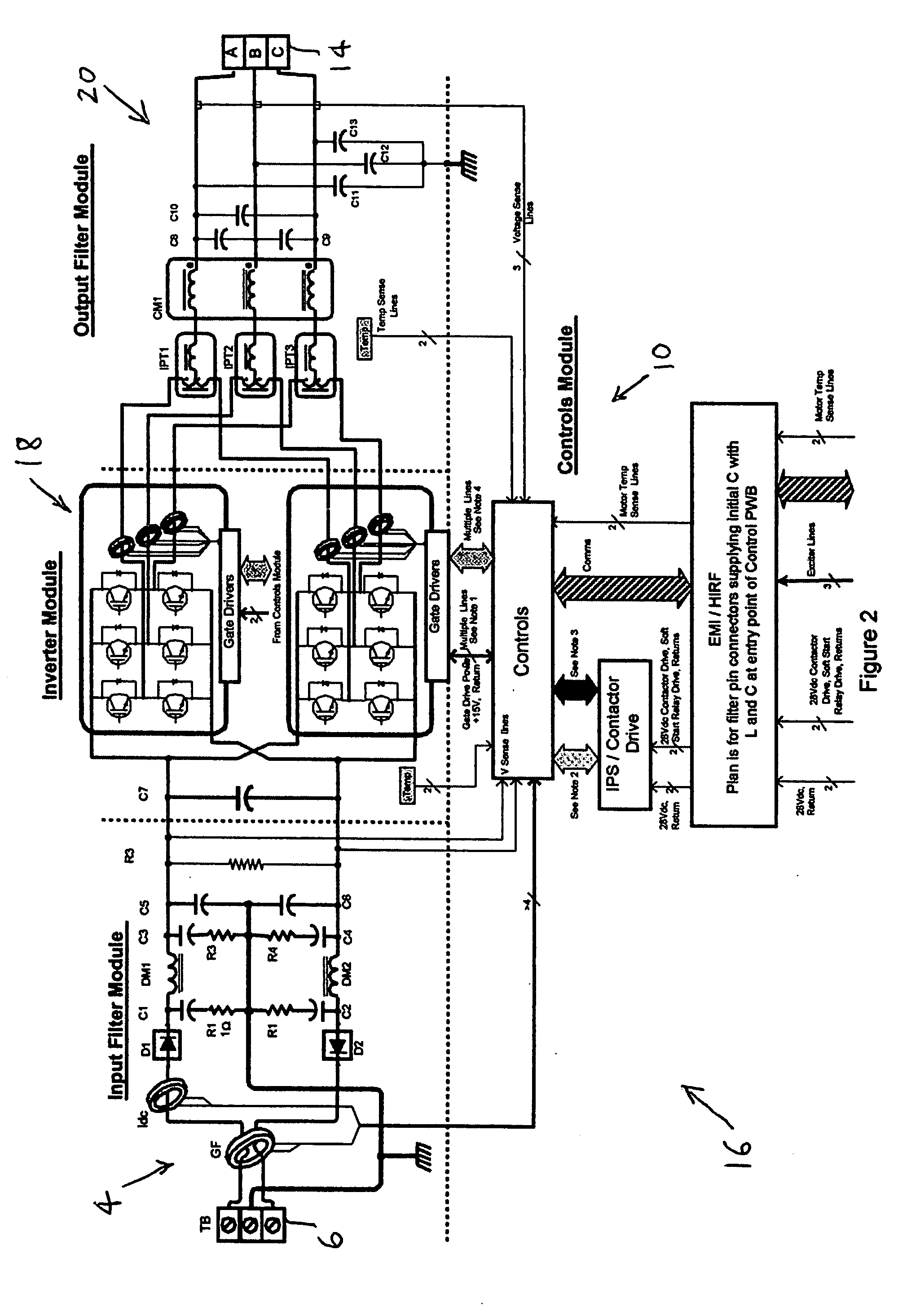 Parallel inverter motor drive with improved waveform and reduced filter requirements