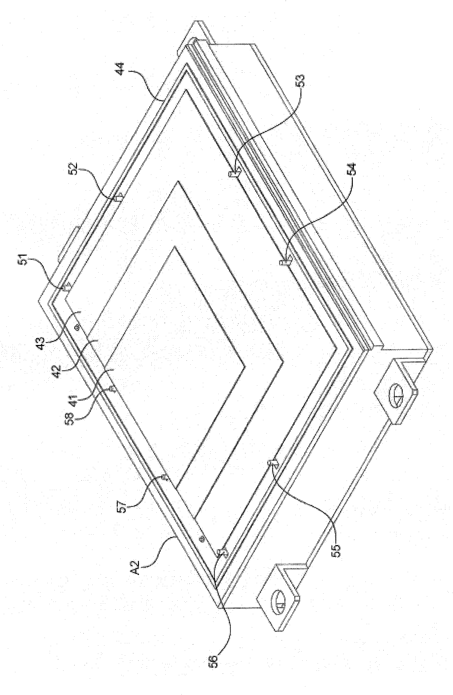 Operating platform and method of automatically installing shims