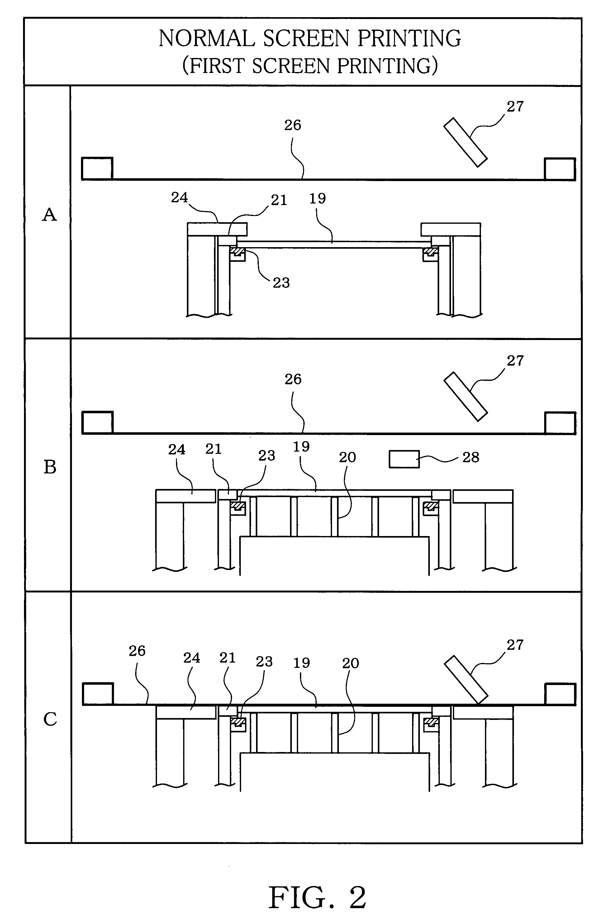 Method and apparatus for screen printing