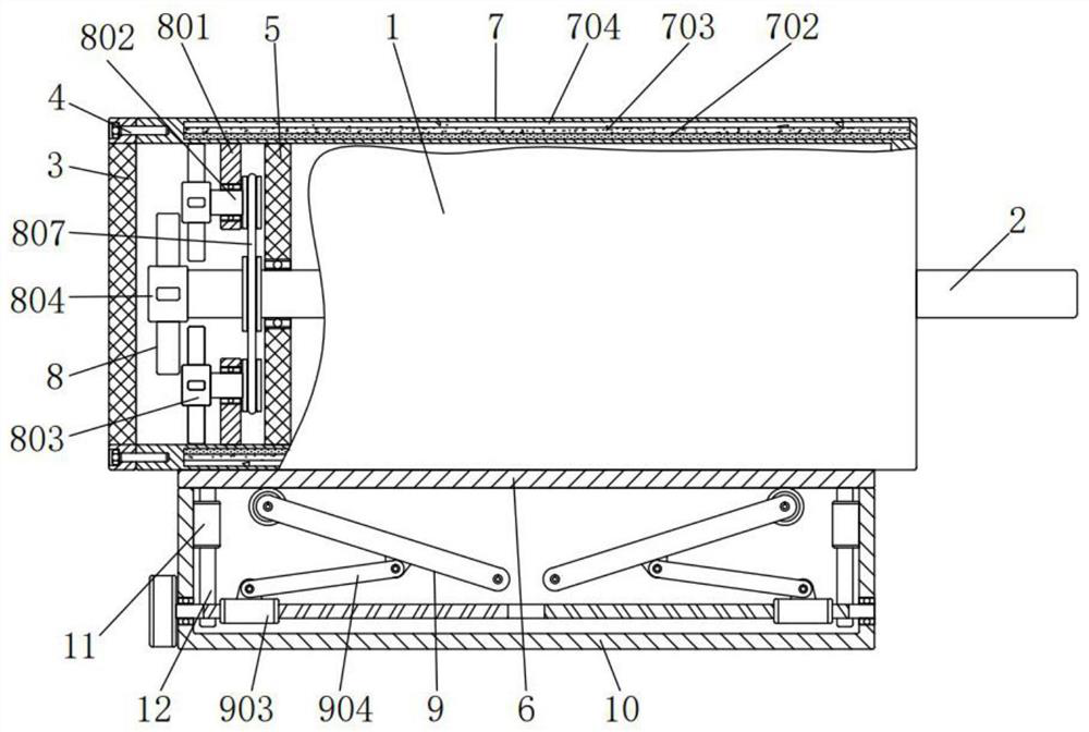 Noise-reduction small and special motor