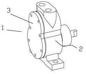 Air compressor with self-lubricating structure
