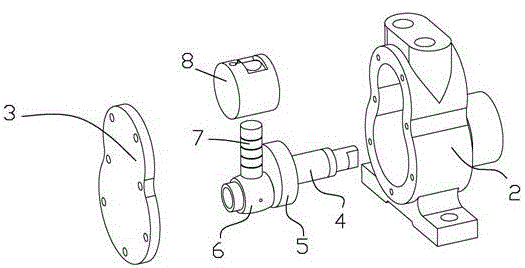 Air compressor with self-lubricating structure