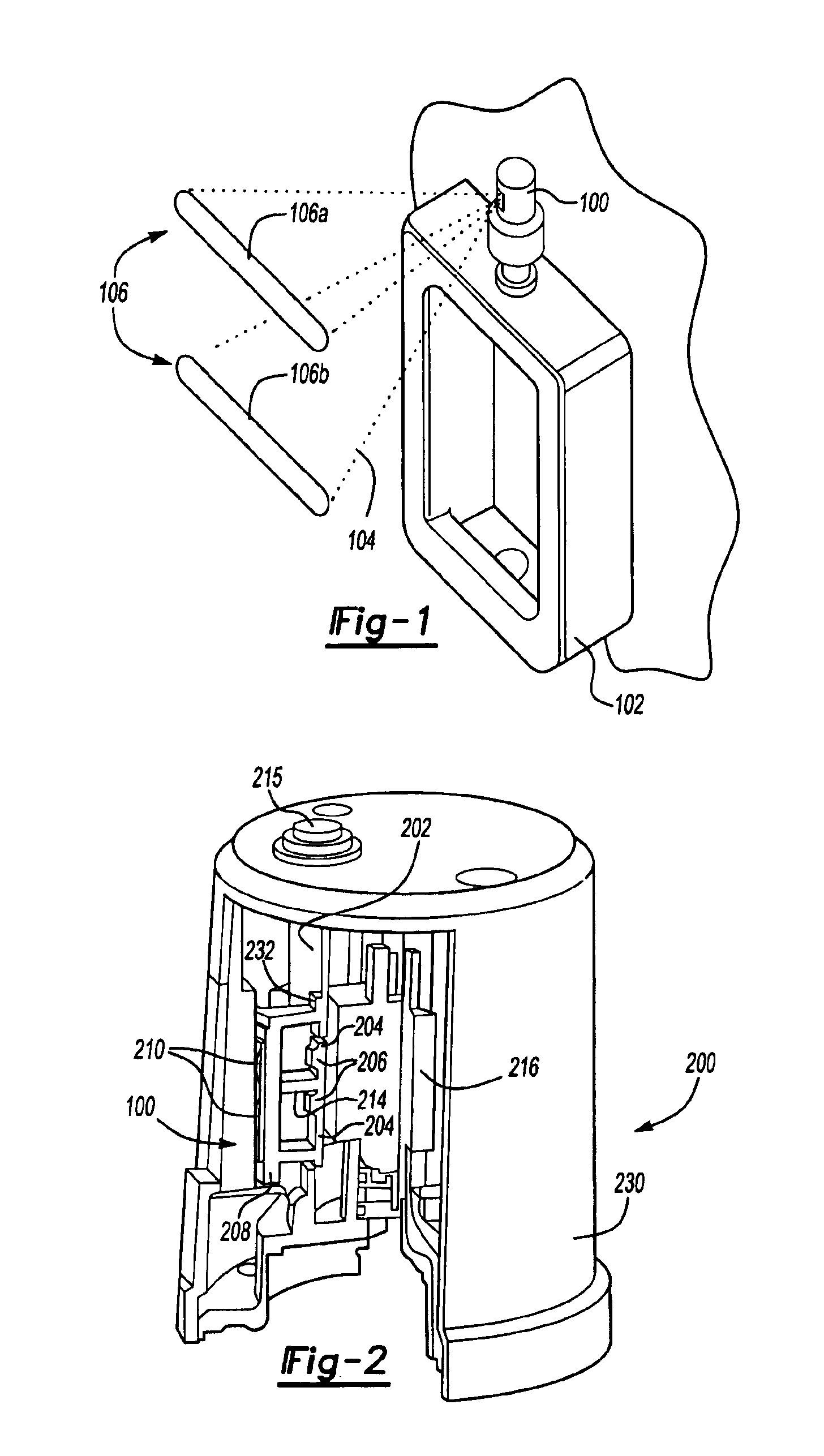 Sensor for washroom device with a non-circular sensing zone