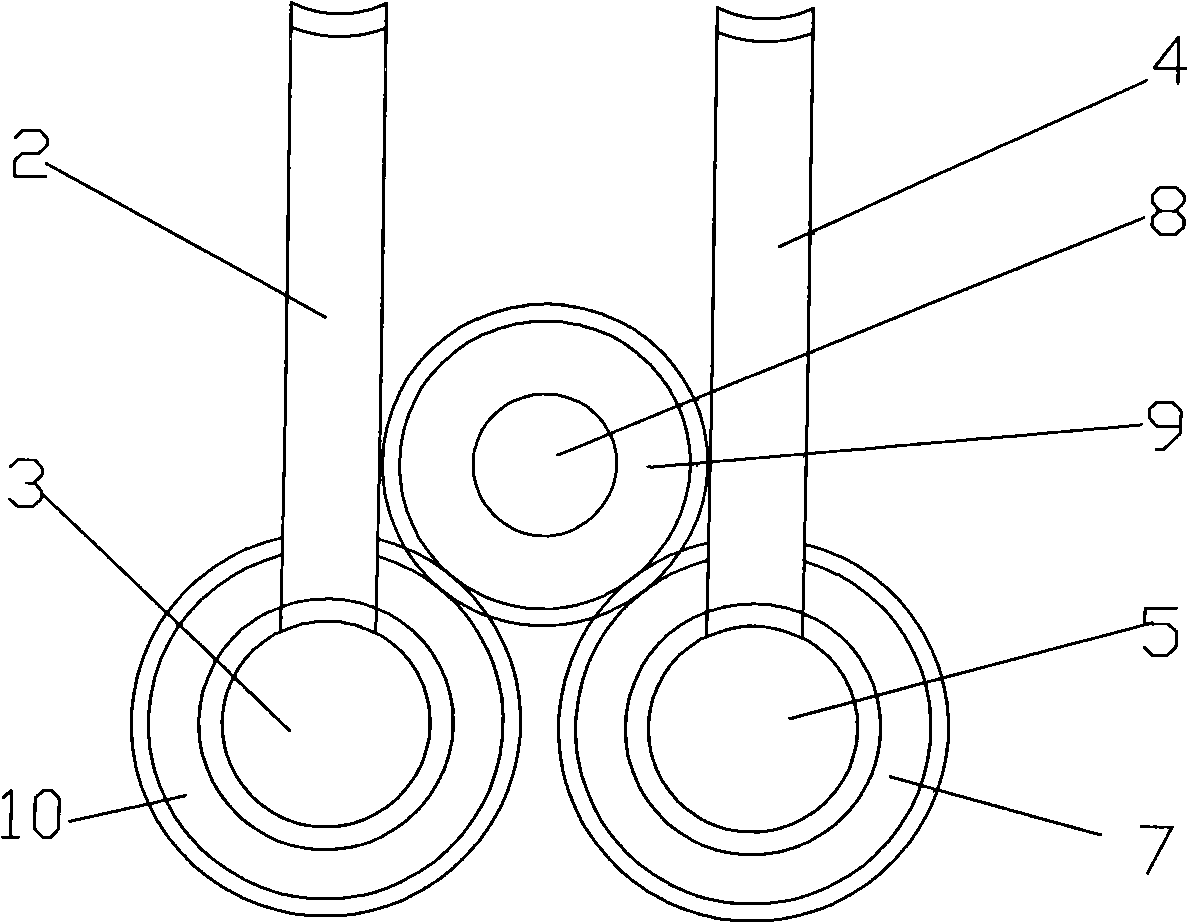 Double-worm wheel accurate transmission mechanism