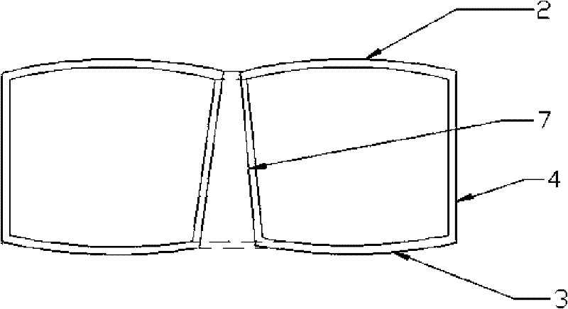 Hollow body of hollow floor system