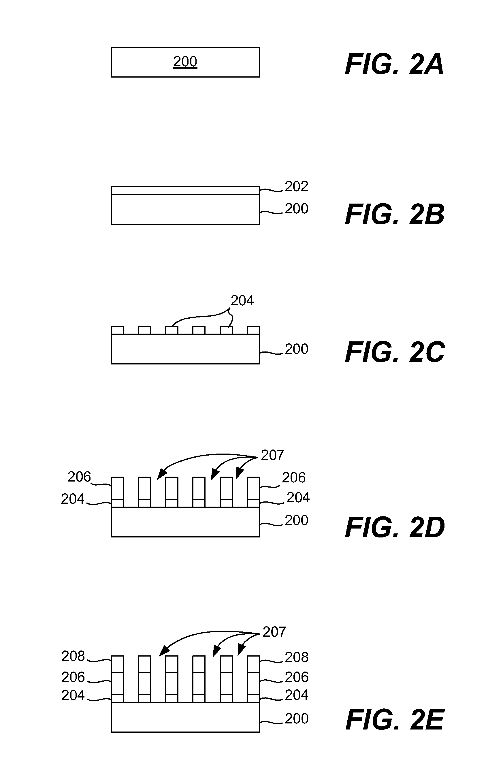 Micro- and nano-structured LED and OLED devices