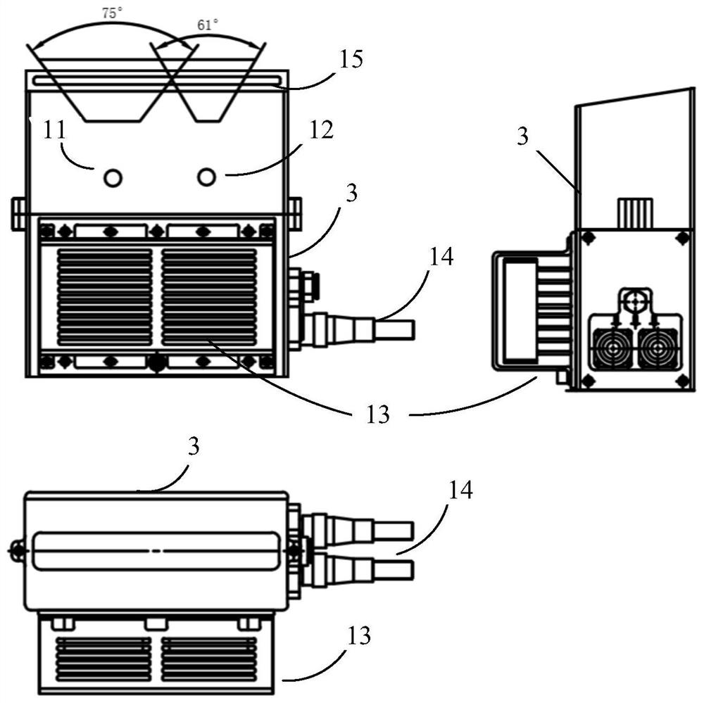 Coal gangue sorting system and method based on video analysis