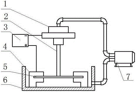 Method for reducing electrode vibration amplitude of tubular electrode during electrolytic machining